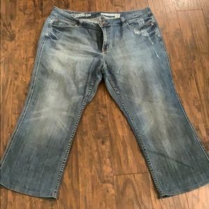 DKNY soho bootcut jean